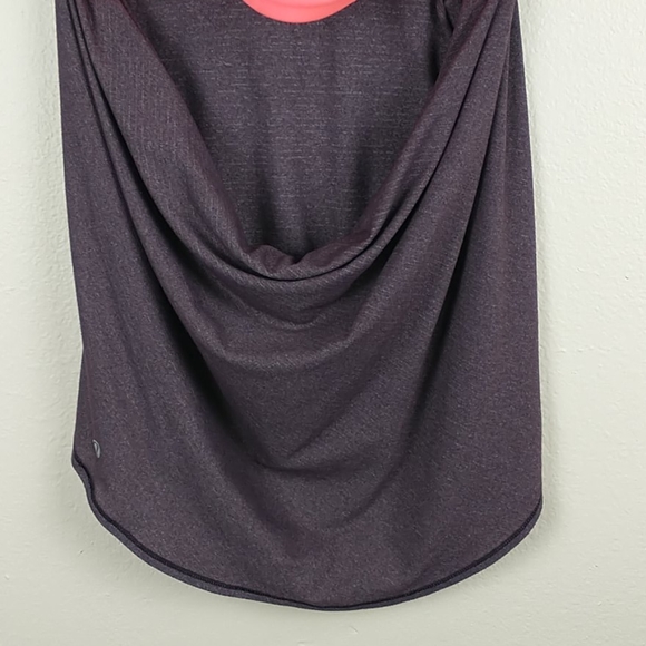 Lululemon free to be wild tank black cherry top 4 - Picture 4 of 11